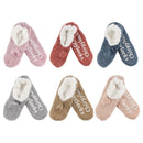Women's Fancy Yarn Slippers: Assortments