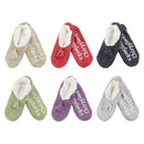 Women's Fancy Yarn Slippers: Assortments