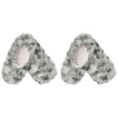 Adult Tie-Dye Non-Slip Lined Slippers: 2 Pairs