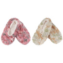 Adult Tie-Dye Non-Slip Lined Slippers: 2 Pairs