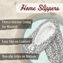 soft cheetah furry slippers