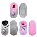 Infant Toddler Soft Furry Plush Cozy Fuzzy Booties Slippers