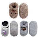 Infant Toddler Soft Furry Plush Cozy Fuzzy Booties Slippers