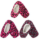 Women's Fuzzy Footies Non-Slip Lined Slippers