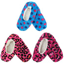 Women's Fuzzy Footies Non-Slip Lined Slippers