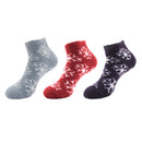 Women's Fuzzy Feather Yarn Ankle Socks