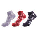 Women's Fuzzy Feather Yarn Ankle Socks