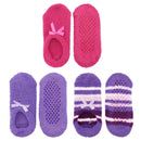 Women's Non-Slip Travel Footsie Slipper: 3 Pairs