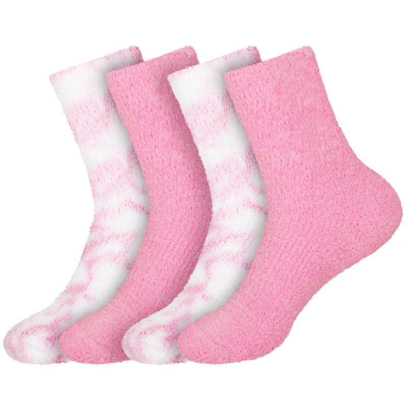Baby Pink Fluffy Socks