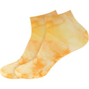 Men's Bamboo Tie Dye Ankle Socks: 2 Pairs
