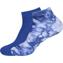 Men's Bamboo Tie Dye Ankle Socks: 2 Pairs