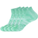 Women's Bamboo Tie Dye Ankle Socks: 4 Pairs
