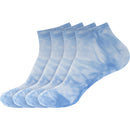 Men's Bamboo Tie Dye Ankle Socks: 4 Pairs