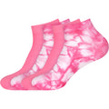 Pink tie dye socks