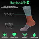 women's bamboo vintage three striped ankle socks information guide