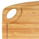 Vertical Cut Bamboo Cutting Board with Hanging Hole 11.75" x 8.63" x 0.40"/0.75"