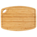 Vertical Cut Bamboo Cutting Board with Hanging Hole 11.75" x 8.63" x 0.40"/0.75"