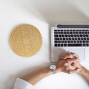 Chartres Style 7 Circuit 8” Bamboo Finger Labyrinth