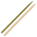 Flat Sticks Natural Green Bamboo Skewers
