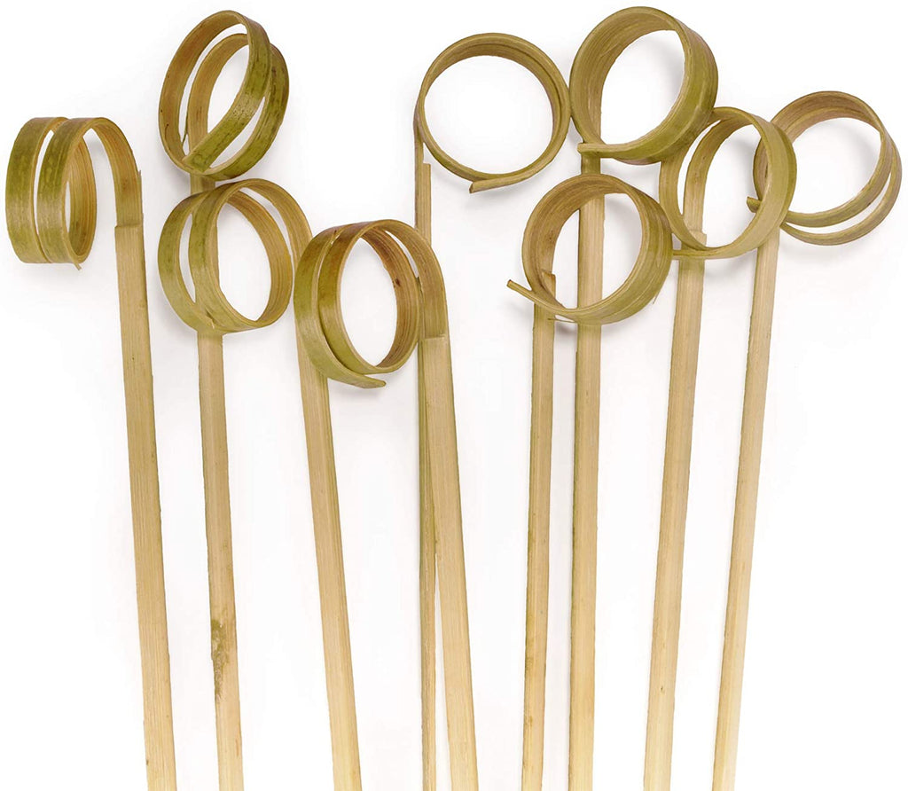 Use the tightly wound ends to prop up cards of the plants or crops you have planted so you can remember their location and follow progress
