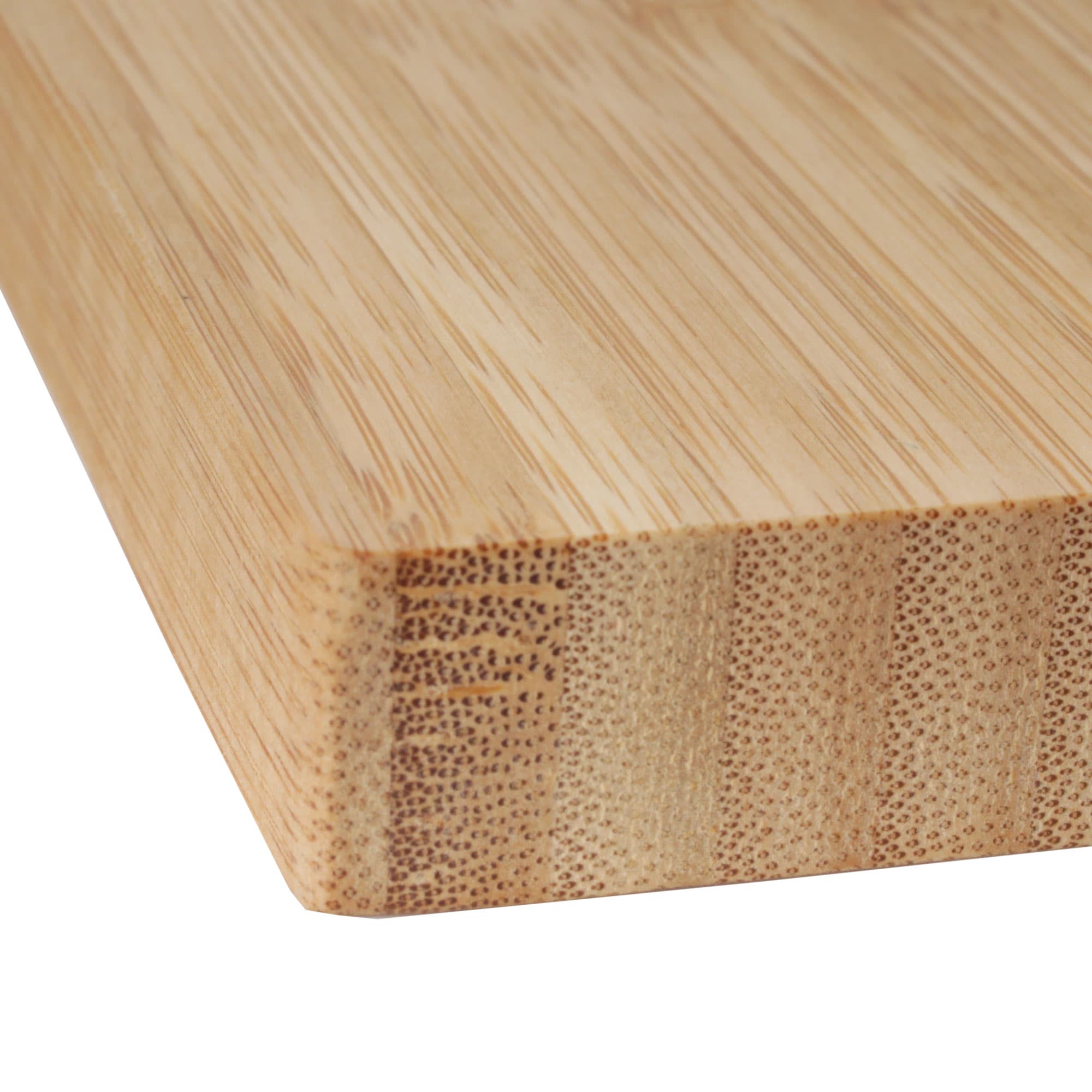 bamboo house cutting board side cut view