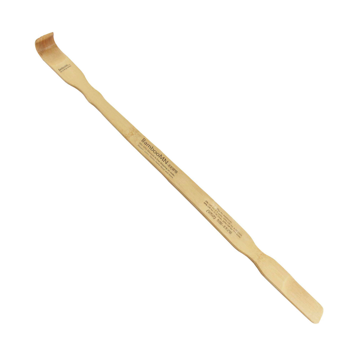 Bamboo Backscratchers with Logo - Overruns