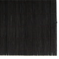 bamboo matchstick style table runner close up black