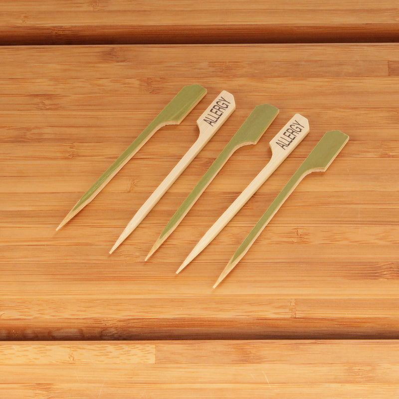 Bamboo Steak Marker Medium Well by Non Branded-GE898 Bamboo Steak Marker Medium Well by Non Branded-GE898