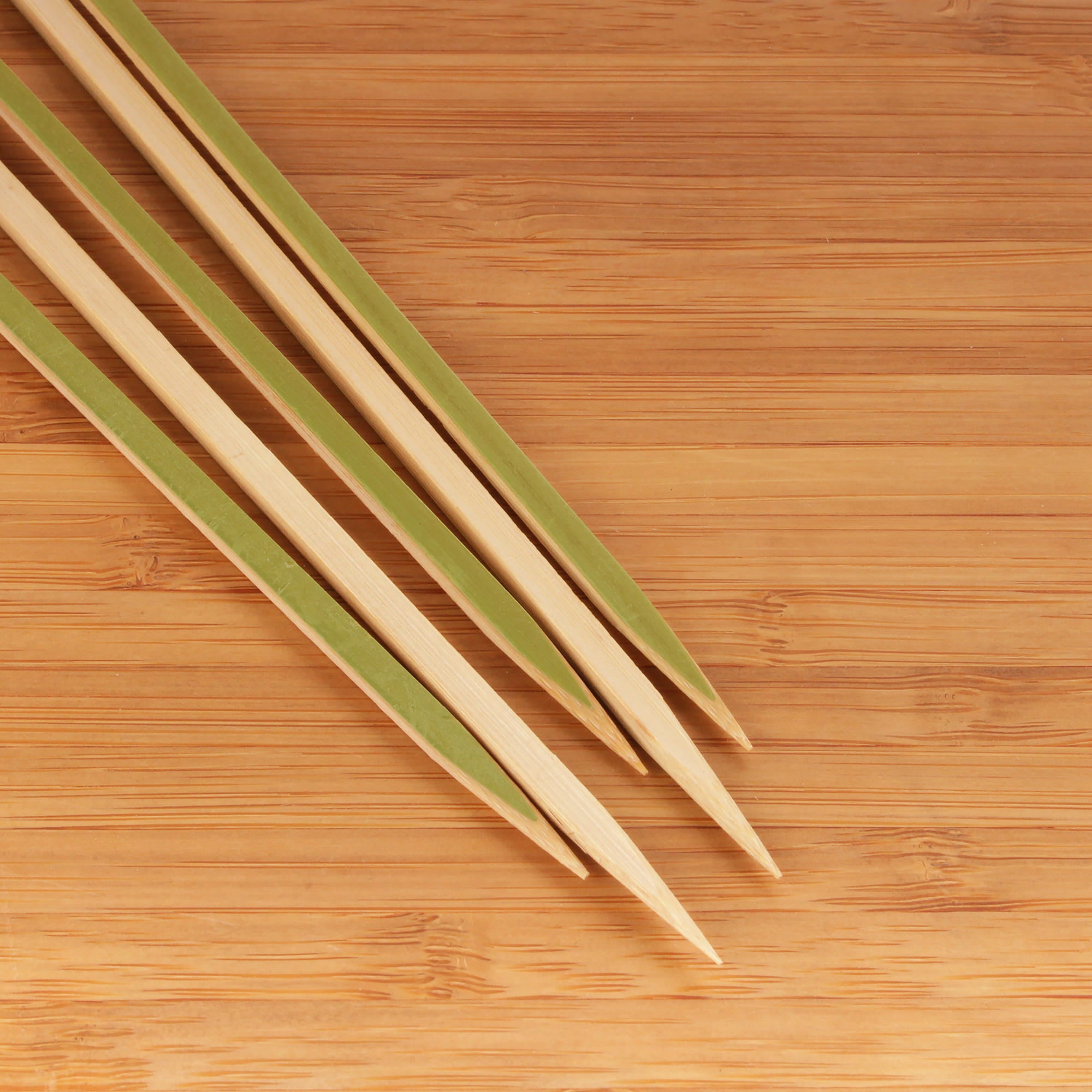 bamboo paddle pick skewers allergy marker sharp point