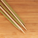 bamboo paddle pick skewers allergy marker sharp point