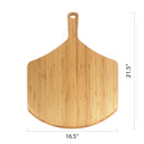 large bamboo pizza peel sizing