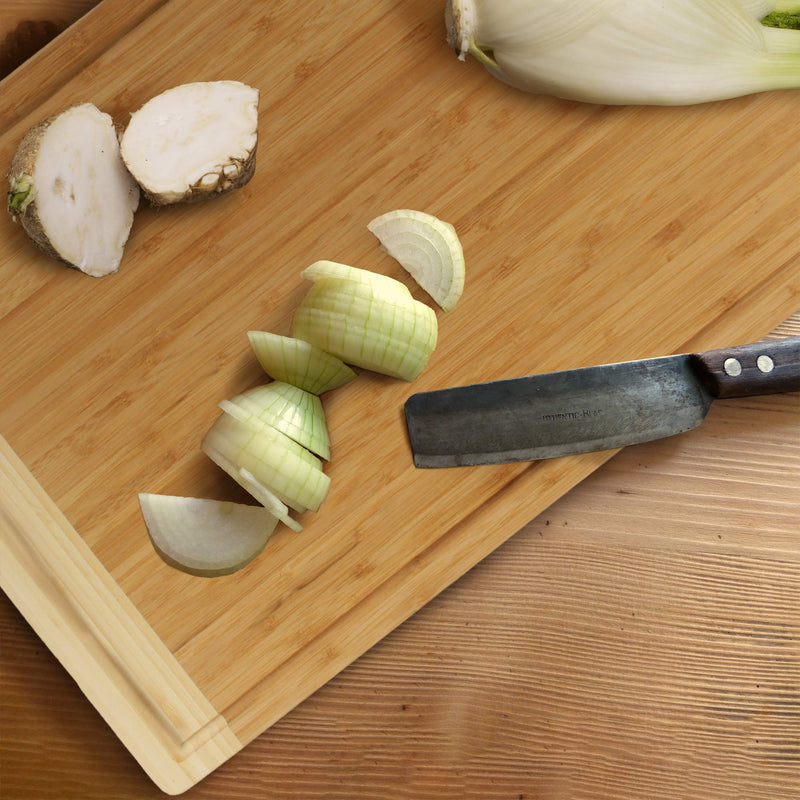 bamboo pull out cutting board lifestyle image 2