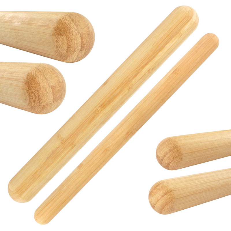 bamboo rolling pin assorted pack 1 thin and thick