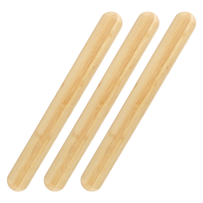 bamboo rolling pin thick round ends