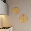 Round Bamboo Cutting Boards