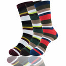 Men's Bamboo Stripe Socks: 3 Pairs