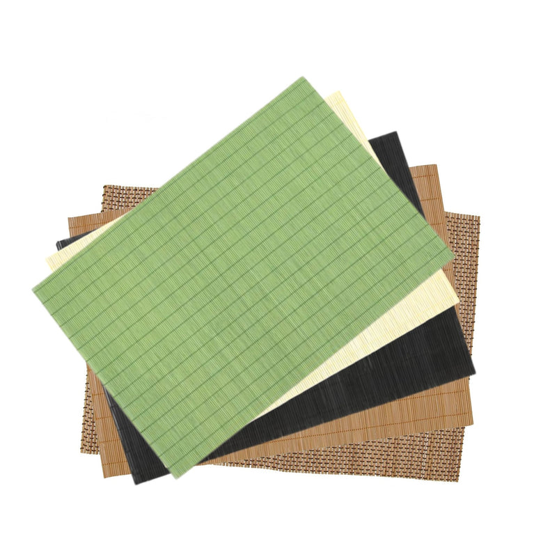 bamboo sushi style placemats all colors
