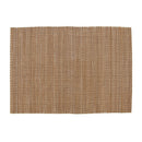 bamboo sushi style kitchen placemat brown with string