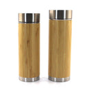 bamboo tea infuser thermos tumbler