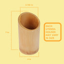 Bamboo Utensil Holder
