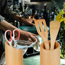 Bamboo Utensil Holder