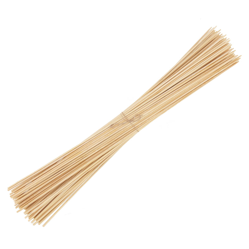 Premium Semi Point 5mm Natural Bamboo Skewer Sticks extra long
