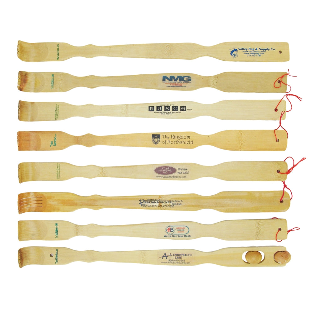bamboo wooden backscratcher shoehorn