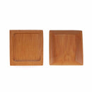 Deep Square Small Bamboo Dishes