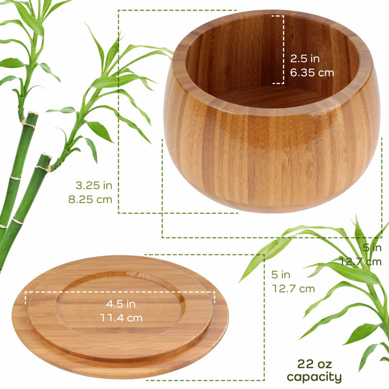 Bamboo Bowl Container