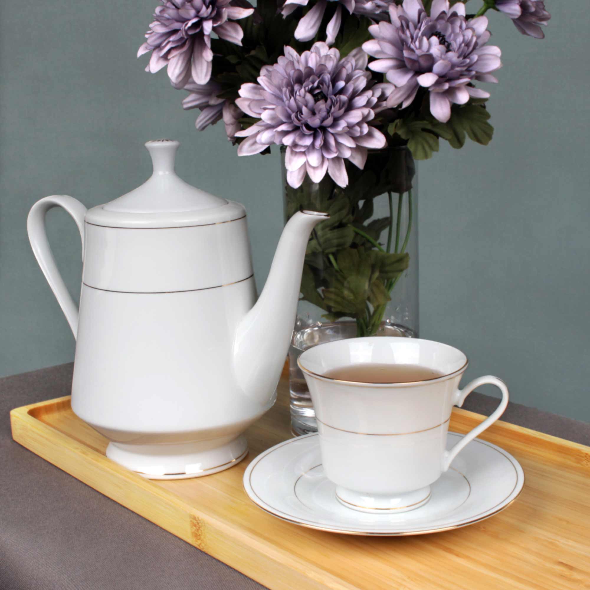 Extra Long Bamboo Serving Tray