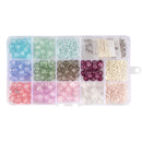 600pc Bead Kits - Stone, Beads, Alloy