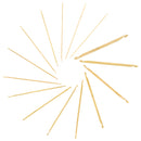 Double Ended Bamboo Crochet Hook Set