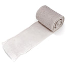 White burlap jute ribbon