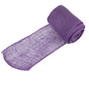 Purple burlap jute ribbon